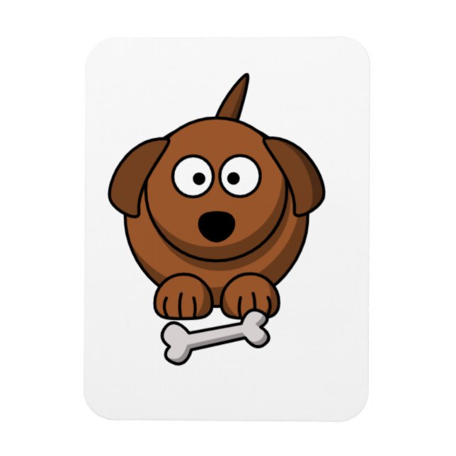 Ímã cachorro x osso (Vertical)