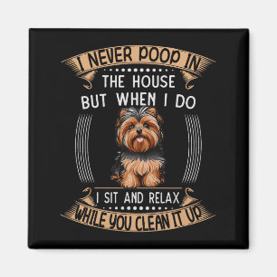 Imã Cachorro Yorkie O Coisas Pai do Pet Preço Yorkieo