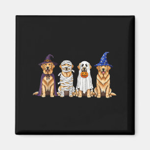 Imã Cachorros Amantes do Fantasma do Retriever Dourado
