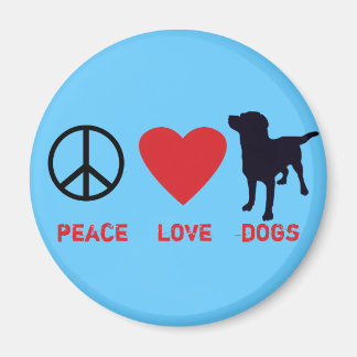 Imã Cachorros do Amor pela Paz