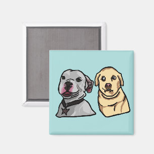 Imã Cachorros Memes Fofos