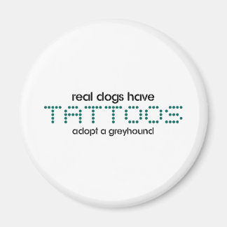 Imã Cachorros Reais Têm Tatuagens