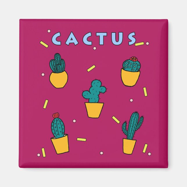 Imã Cactus (Frente)