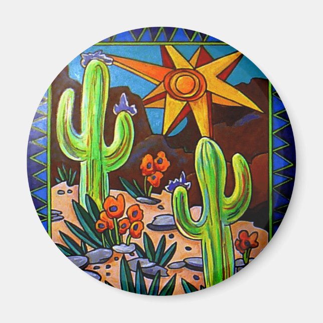 Imã Cactus no Sudoeste (Frente)