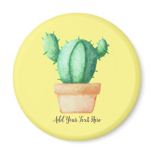 Cactus Watercolor Art - Planta Amante T-Shirt