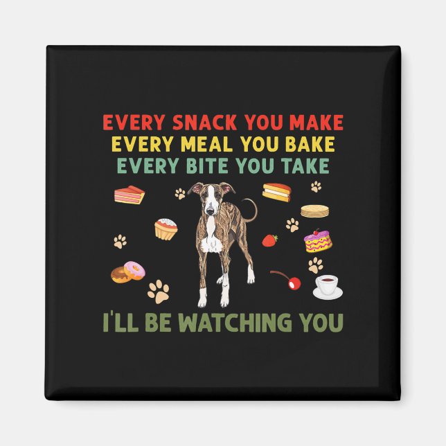 Imã Cada lanche que você faz cada refeição que você as (Frente)