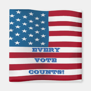 Imã Cada Voto Conta! - Sq. ímã