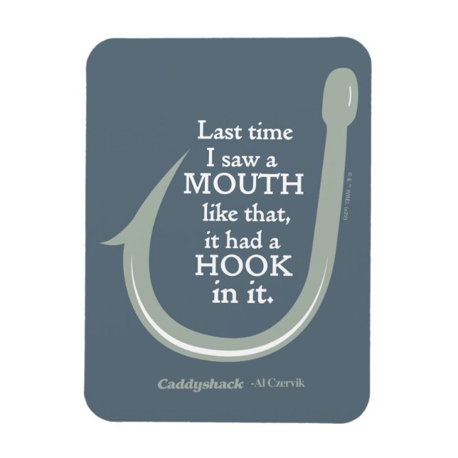 Ímã Caddyshack | A Última Vez Que Vi Uma Boca Assim (Vertical)