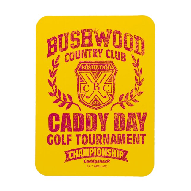 Ímã Caddyshack | Bushwood Country Club Caddy Day Golf (Vertical)