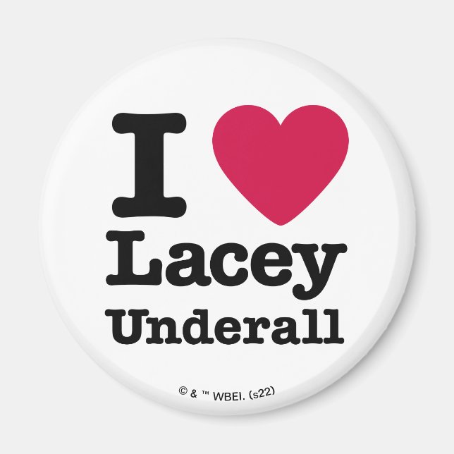Imã Caddyshack | I Love Lacey Underall (Frente)