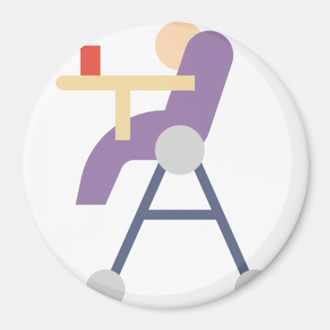 Imã cadeira alta (Frente)