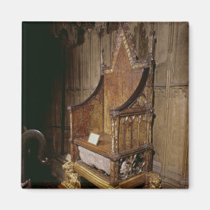 Imã Cadeira da coroação feita para Edward mim 'por