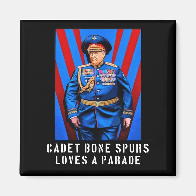 Imã Cadet Bone Spurs Heroico Magnet (Frente)