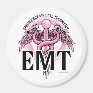 Imã Caduceus cor-de-rosa de EMT