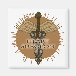 Imã Caduceus do cirurgião de coração