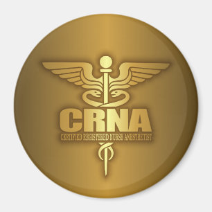 Imã Caduceus Dourado (CRNA)