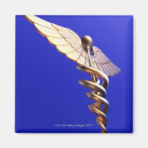 Imã Caduceus, trabalhos de arte do computador. O