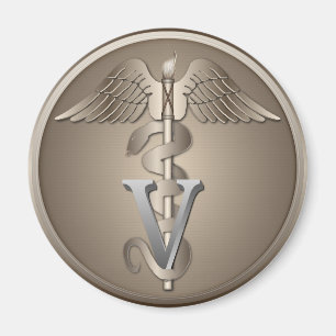 Imã Caduceus veterinário