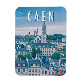 Ímã Caen Photo Vintage