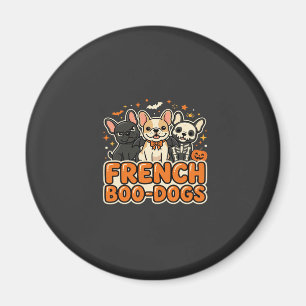 Imã Cães Boo Franceses Desenho de Bulldog Francês de H