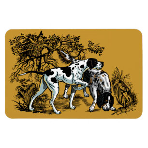 Ímã cães caçadores