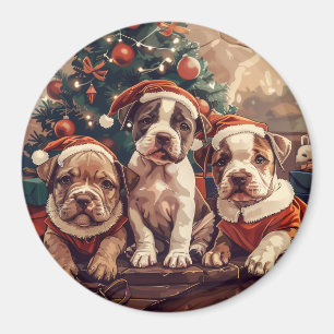 Imã Cães de Cachorro Pit Bull de Natal