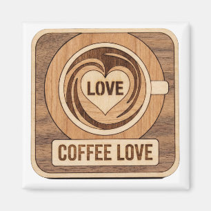 Imã Café Amor, Coração