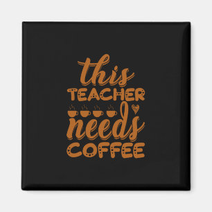 Imã Café Arte Este Professor Precisa De Café