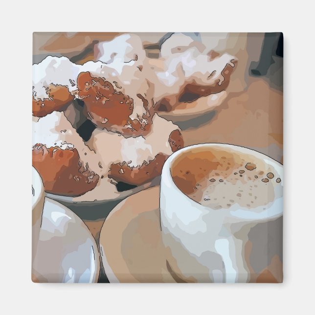 Imã Cafe Aulait, Café de Nova Orleans (Frente)