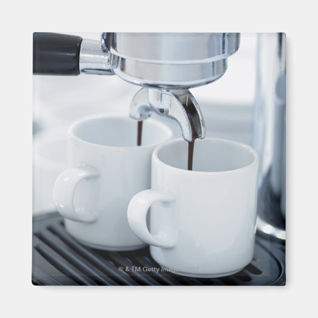 Imã café com fazer de máquina expresso (Frente)