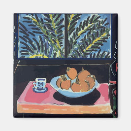 Imã Café com laranjas e café