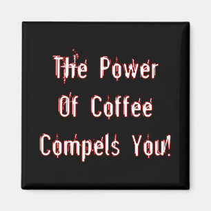 Imã Café Compele Você Branca