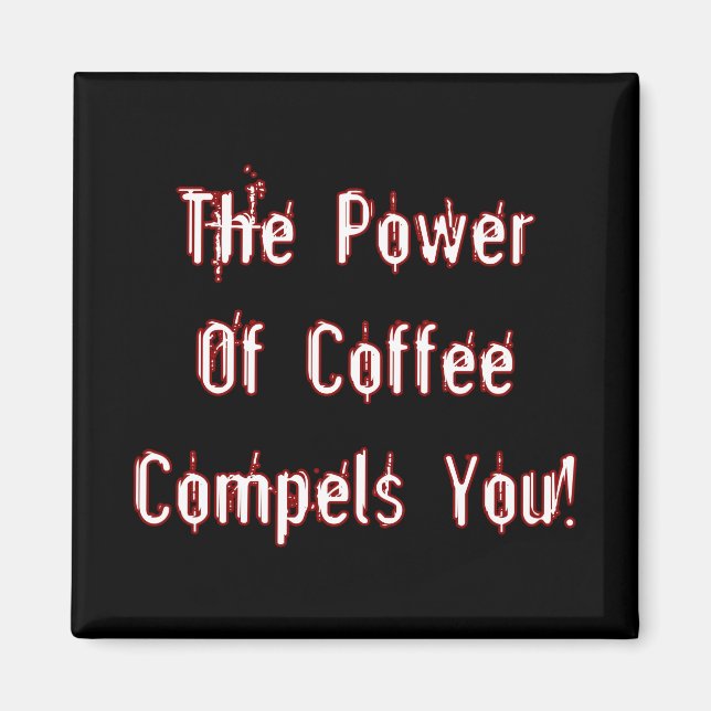 Imã Café Compele Você Branca (Frente)