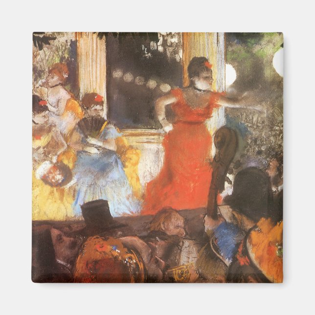 Imã Café-Concerto nos Embaixadores por Edgar Degas (Frente)