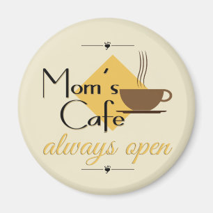 Imã Café da mãe sempre aberto
