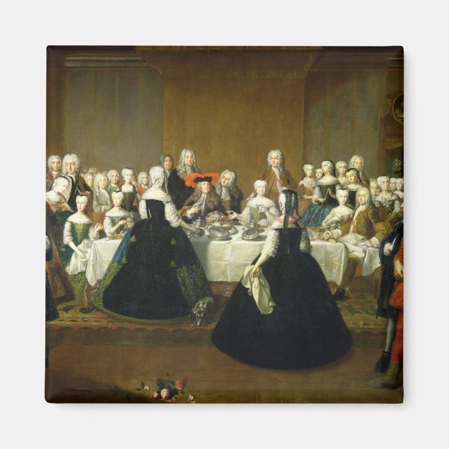 Imã Café da manhã de casamento (Frente)