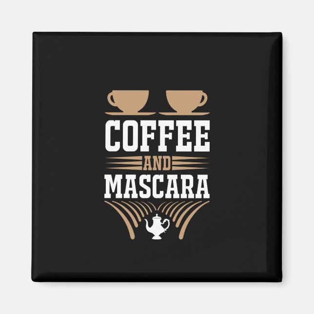 Imã Café De Arte E Rímel (Frente)