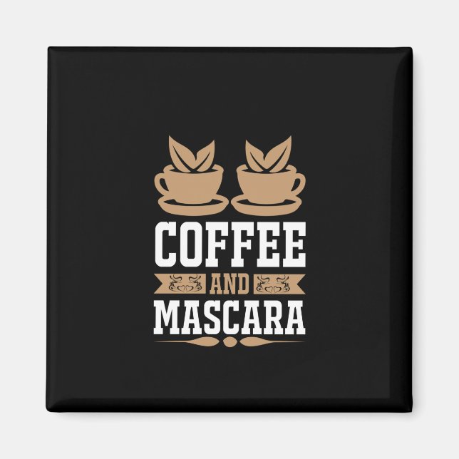 Imã Café De Arte E Rímel (Frente)