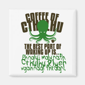 Imã Café de Cthulhu para o seu Frigorífico