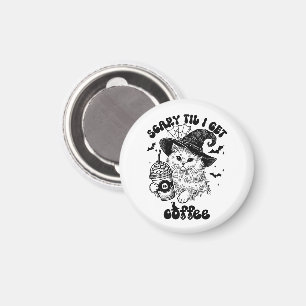 Imã Café De Gato Halloween - Almoço Assustador Que Vou