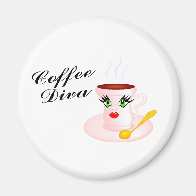 Imã Café Diva (Frente)