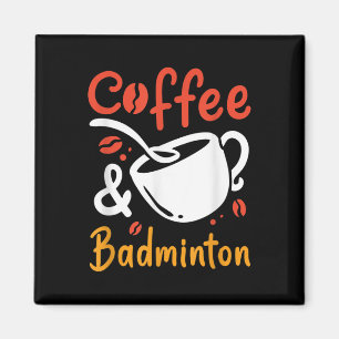 Imã Café E Badminton Bebê Café Brincadeira
