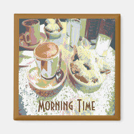 Imã Café e Bignets New Orleans Café Aulait Rosquinhas