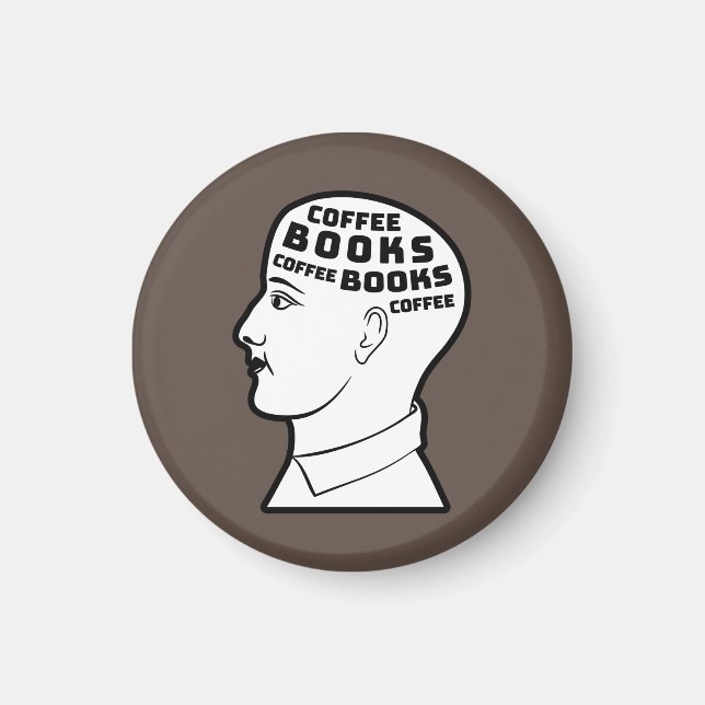 Imã Café e Livros (Frente)