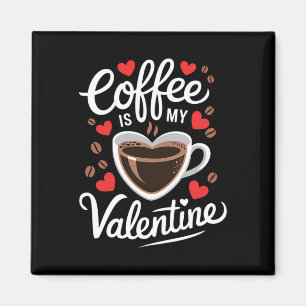 Imã Café É Meu Namorado Design Romântico Para Café