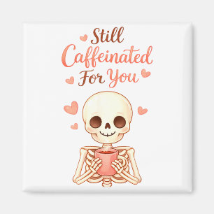 Imã Café É Meu Namorado Esqueleto Dia Dos Namorados Co