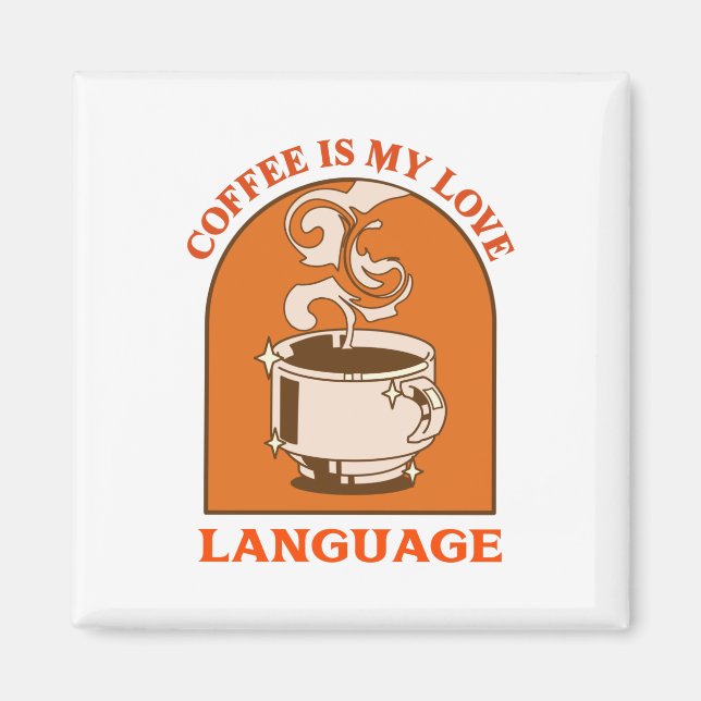Imã Café é minha linguagem do amor (Frente)