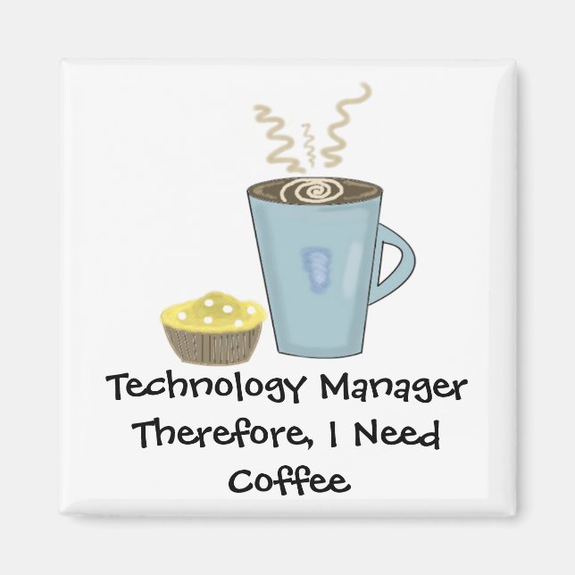 Imã Café e Muffin (Frente)