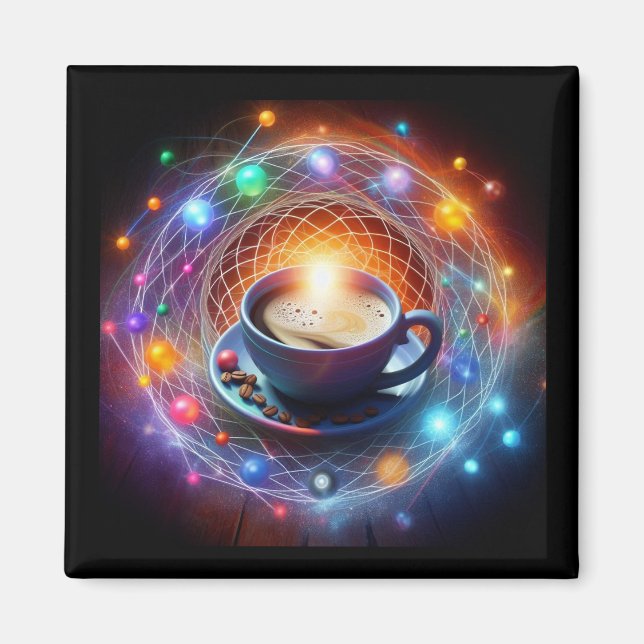 Imã Café e o Cosmos: Uma Sinza de Energia (Frente)