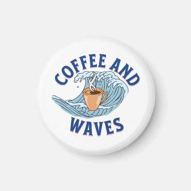 Imã Café e Ondas (Frente)